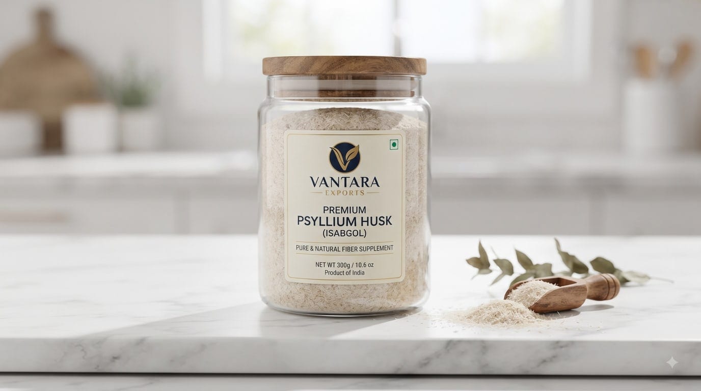 Psyllium Husk (Isabgol) — by Vantara Exports