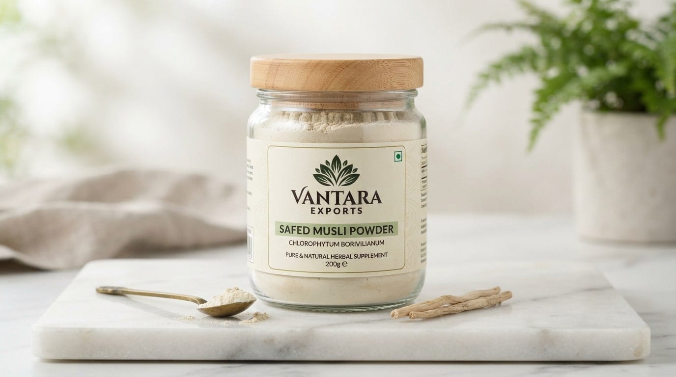 Safed Musli Powder — by Vantara Exports