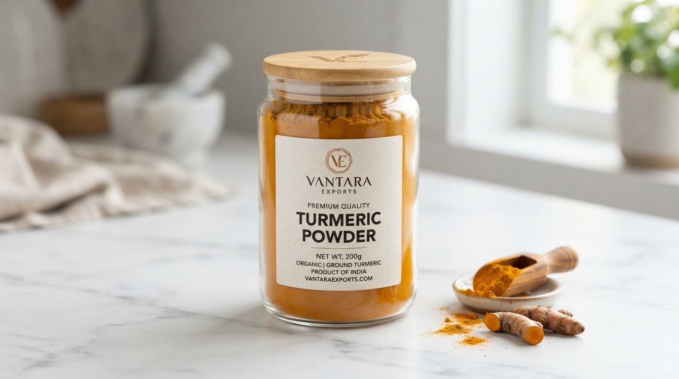 Turmeric Powder — by Vantara Exports